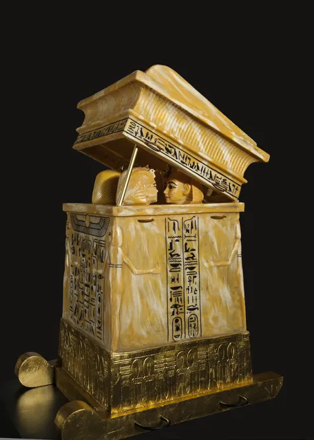 Small canopic chest