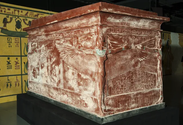 Red sarcophagus
