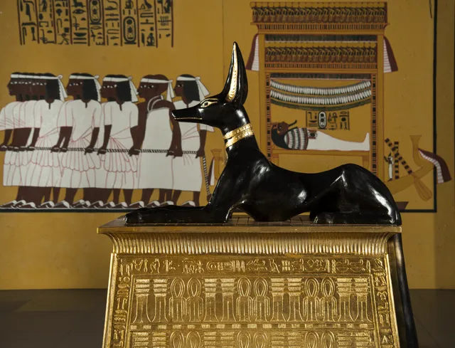 The shrine of Anubis