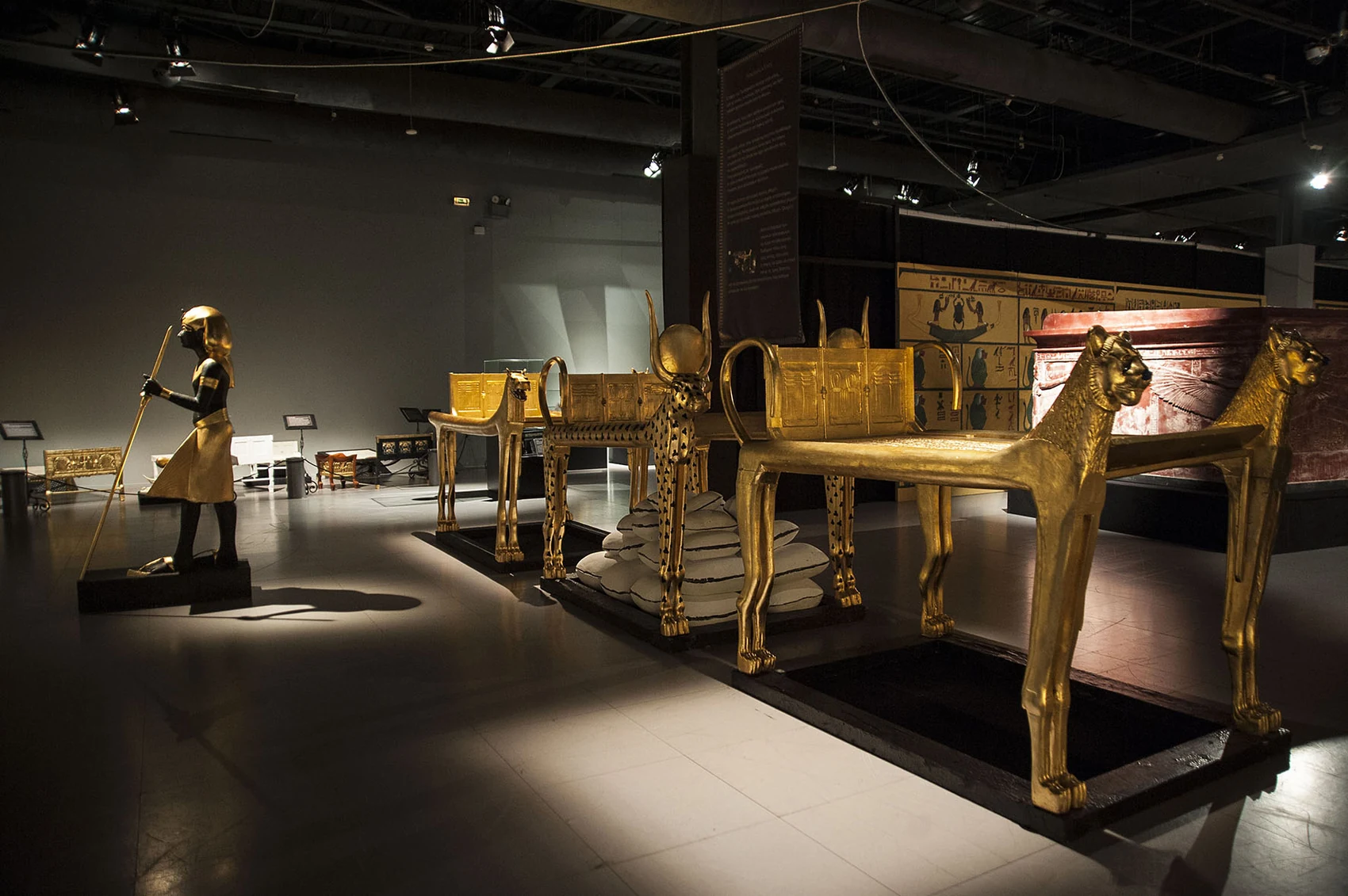 The exhibition hall