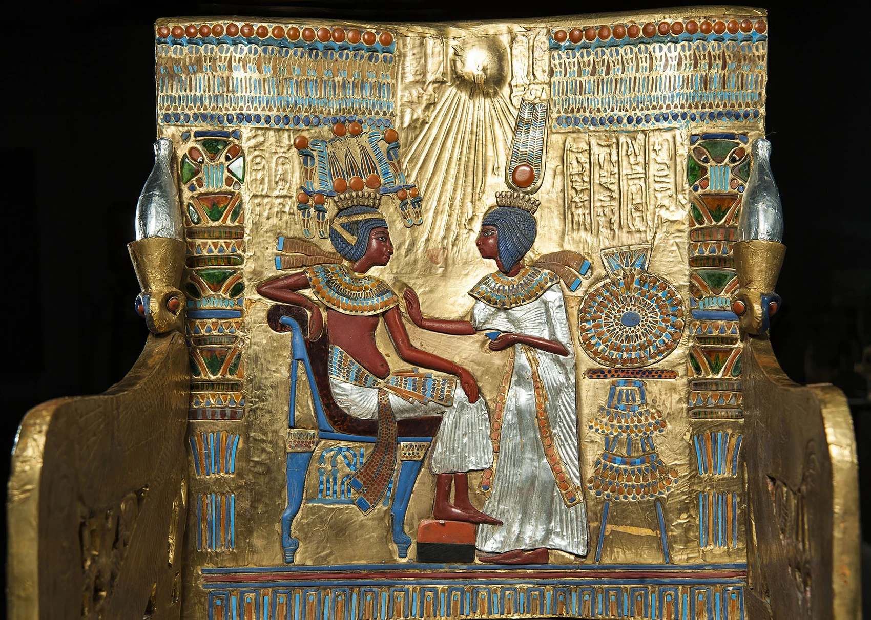 The golden throne